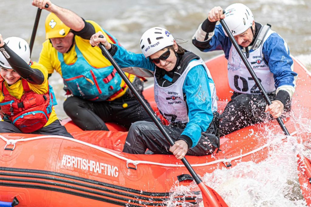 Team ‘ Go With The Flow’ in perfect time at Holme Pierrepont